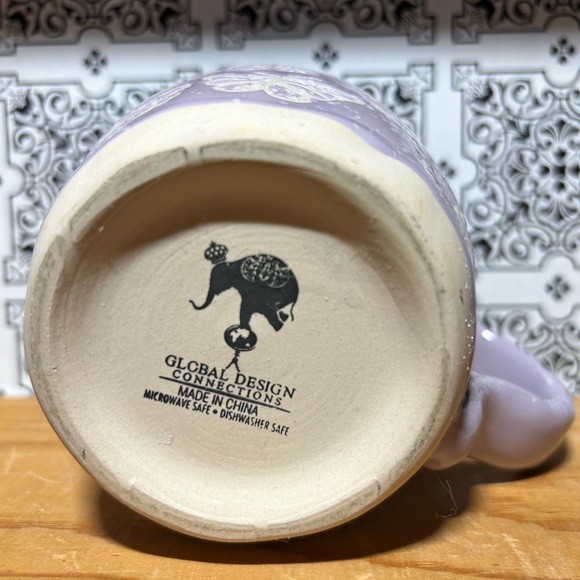 Global Design Lavender Butterfly Mug - Picture 6 of 6